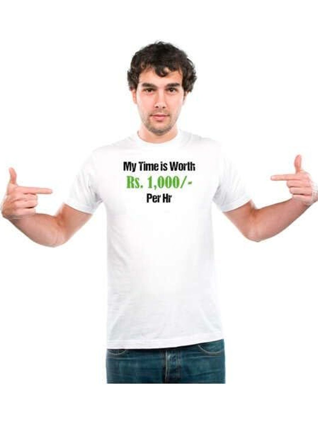 UDNAG Unisex Typography Printed T-shirt