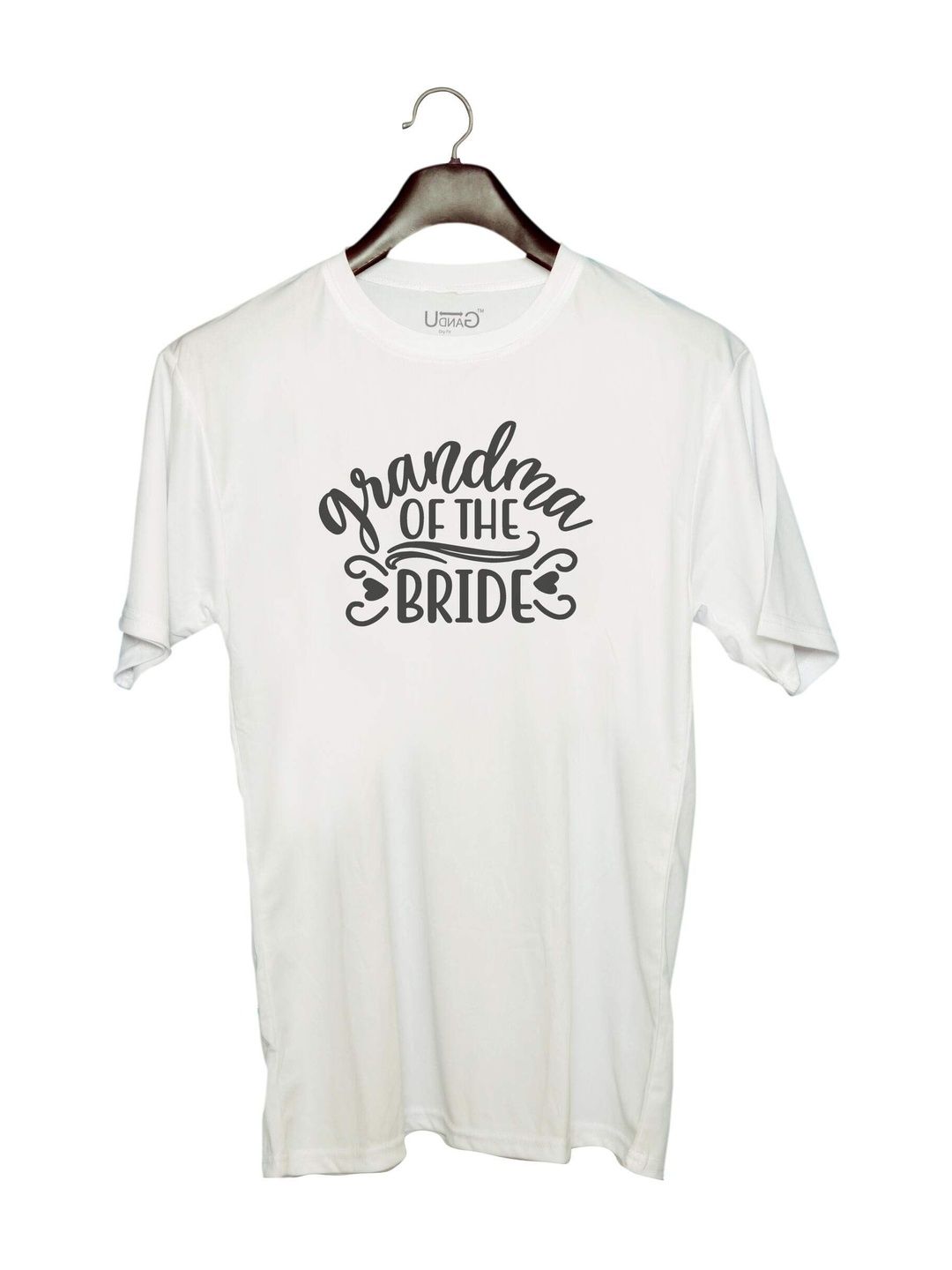 UDNAG Unisex Typography Printed T-shirt