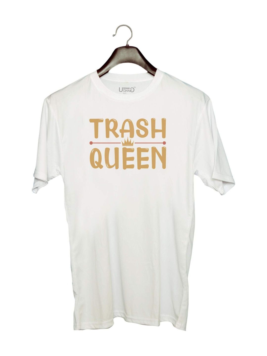 UDNAG Unisex Typography Printed T-shirt