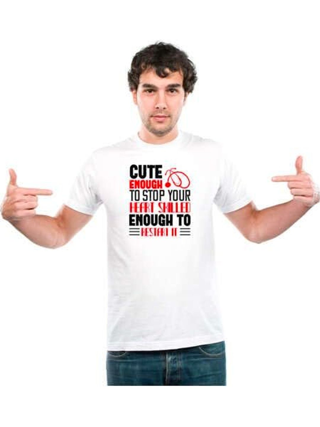 UDNAG Unisex Typography Printed T-shirt