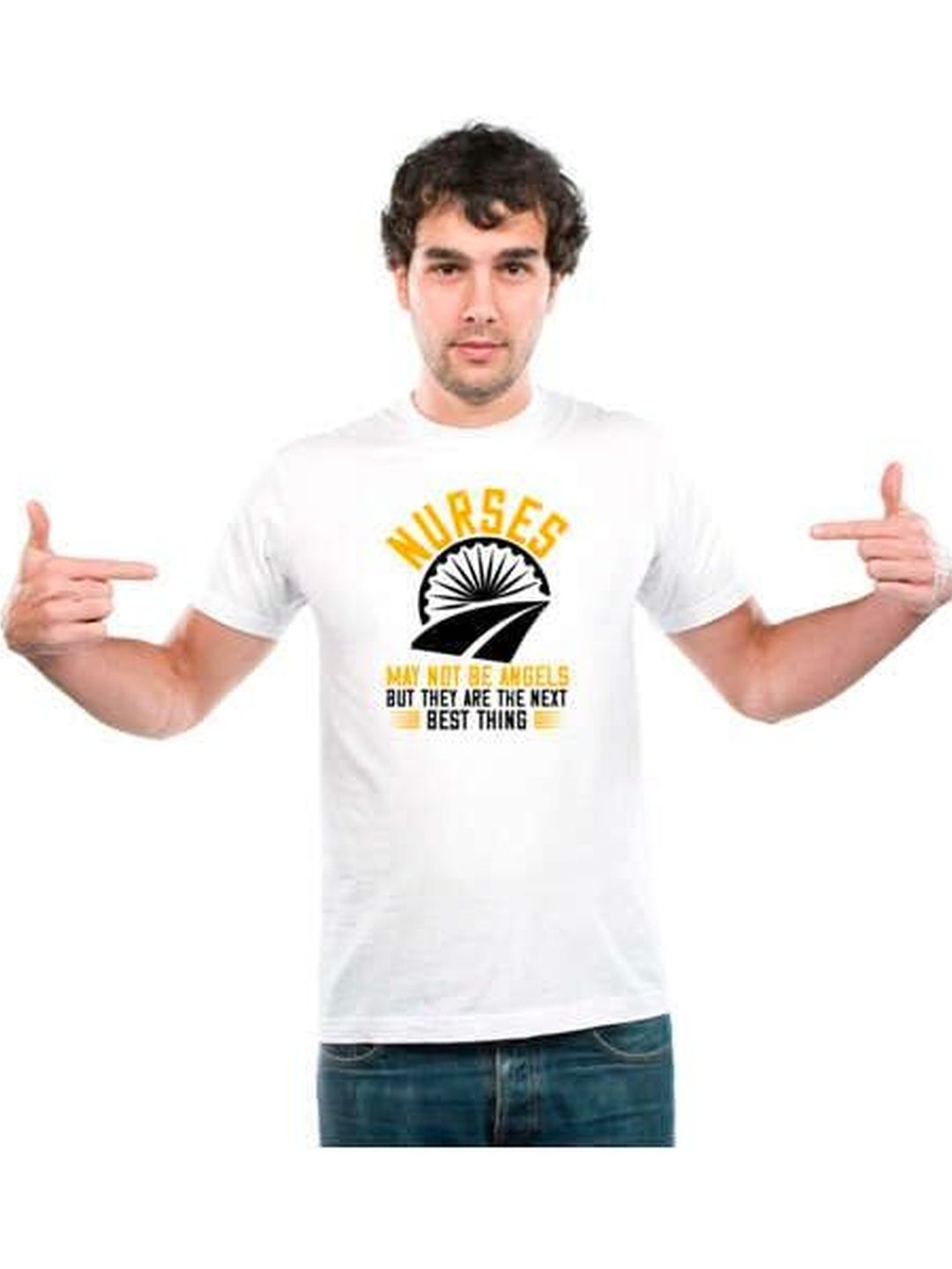 UDNAG Unisex Typography Printed T-shirt