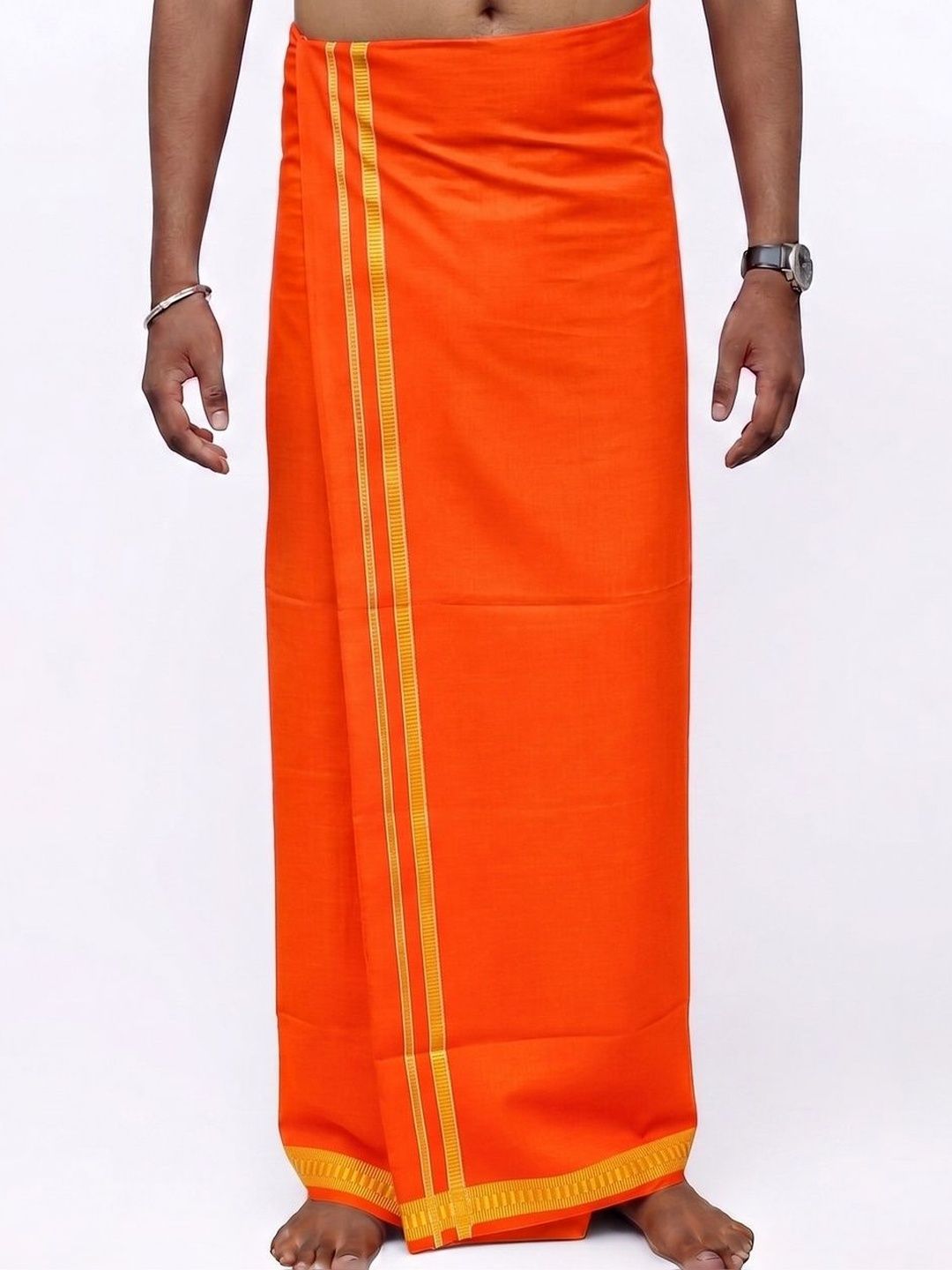 Hornbill Enterprises Men Cotton Dhoti Dhotis