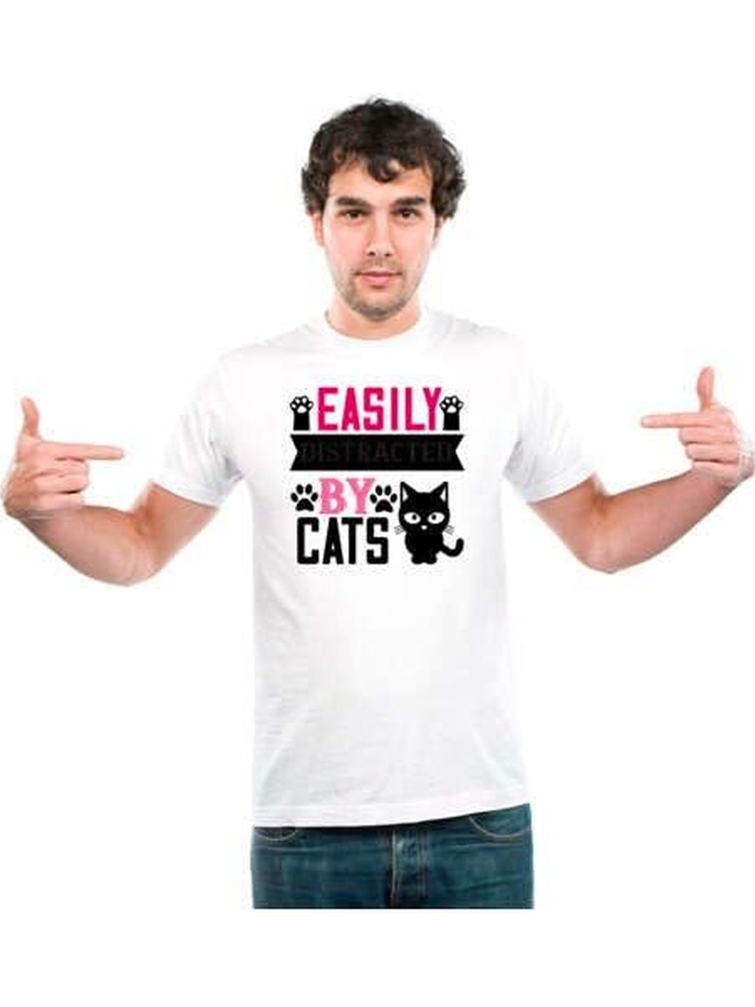 UDNAG Unisex Typography Printed T-shirt