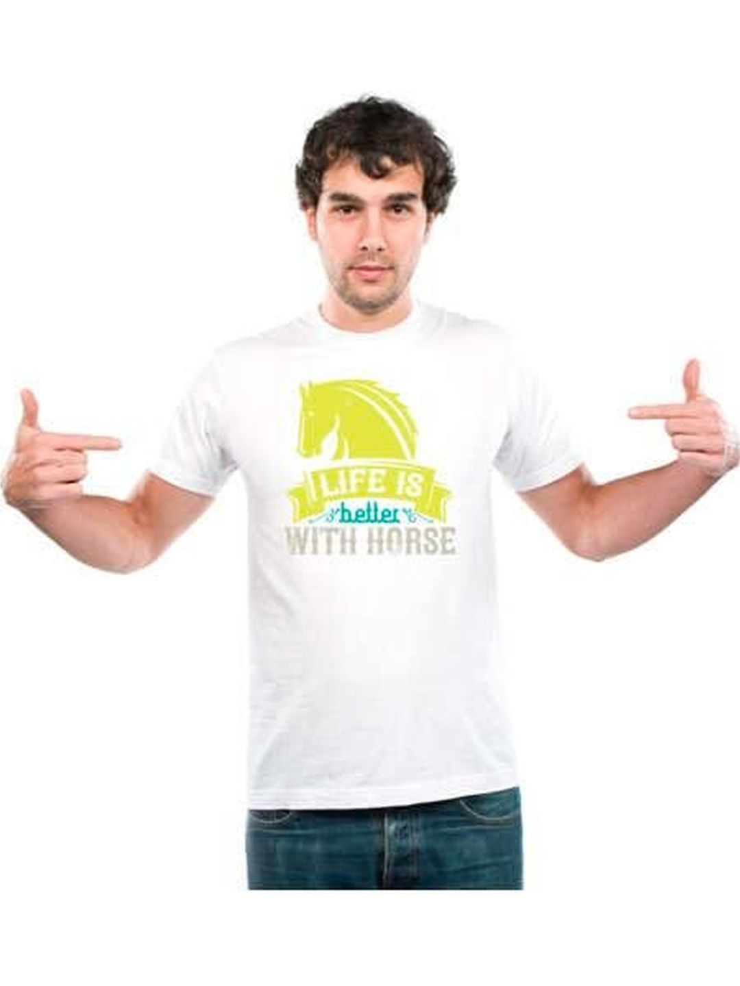 UDNAG Unisex Typography Printed T-shirt
