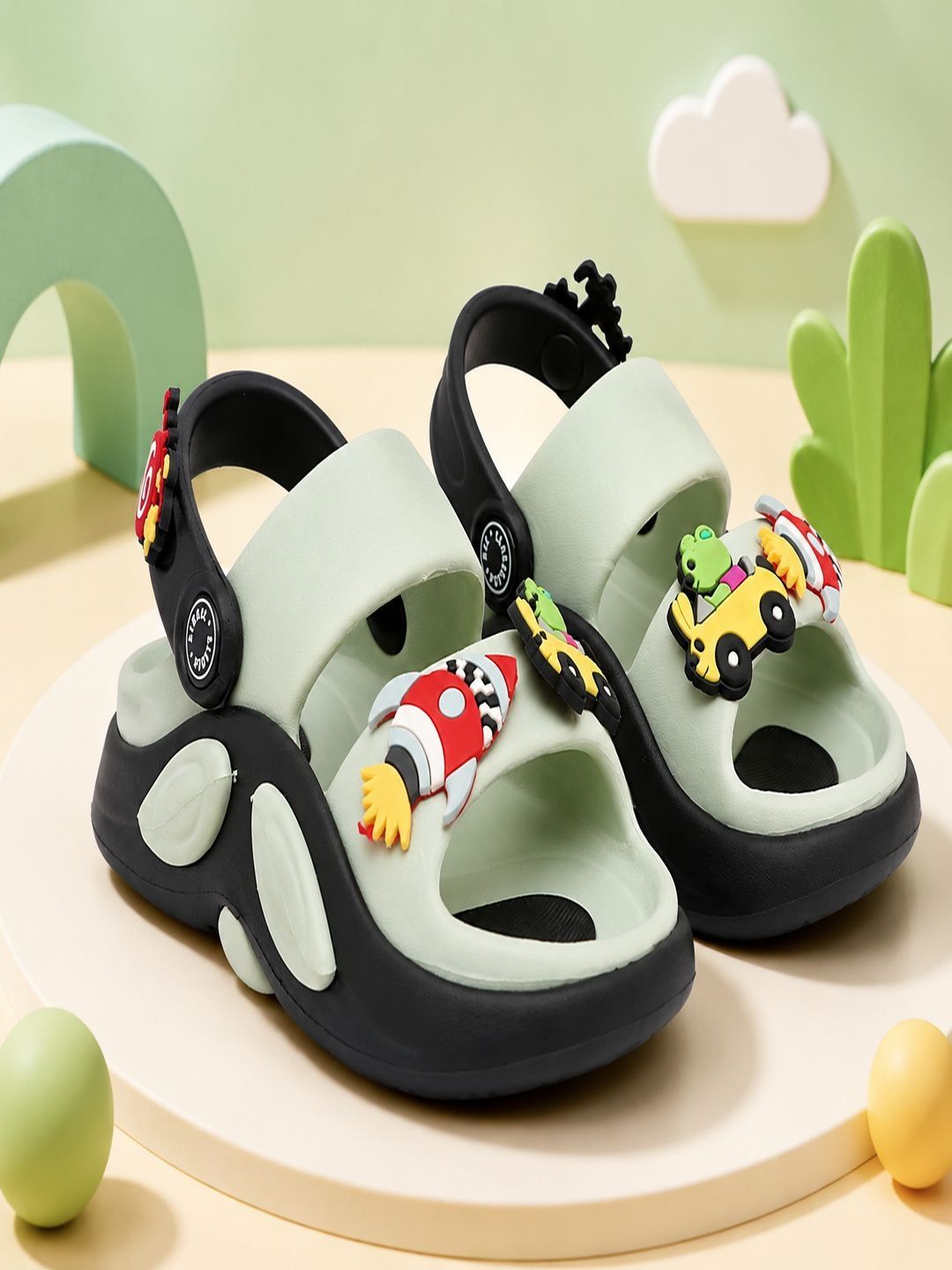 FIVEFEB FIVEFEB Infants Clogs Flip Flops