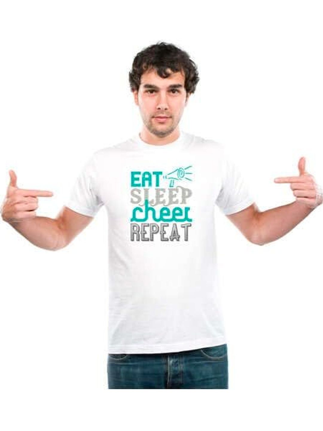 UDNAG Unisex Typography Printed T-shirt