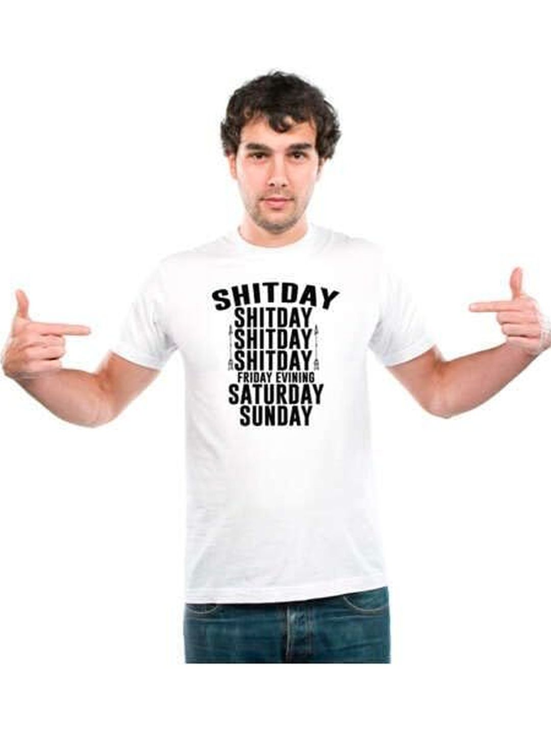 UDNAG Unisex Typography Printed T-shirt