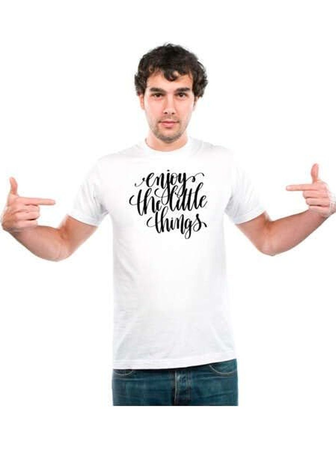 UDNAG Unisex Typography Printed T-shirt