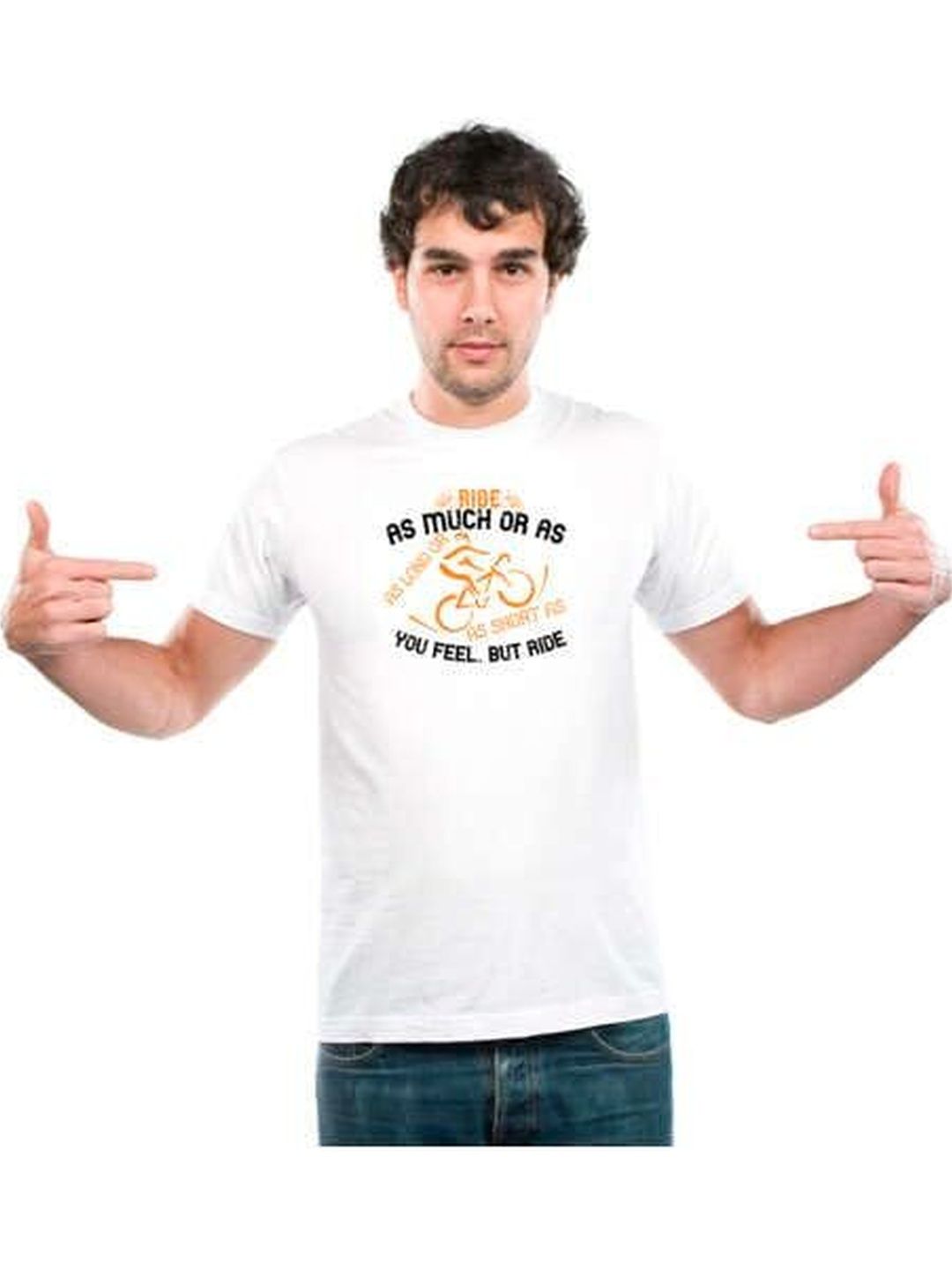 UDNAG Unisex Typography Printed T-shirt