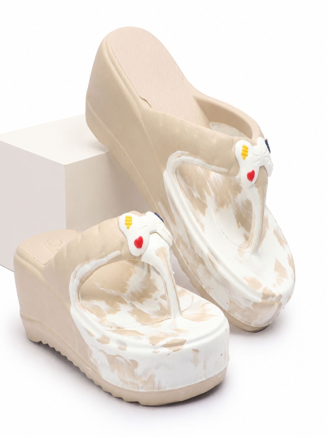 FIVEFEB Women Printed Sliders