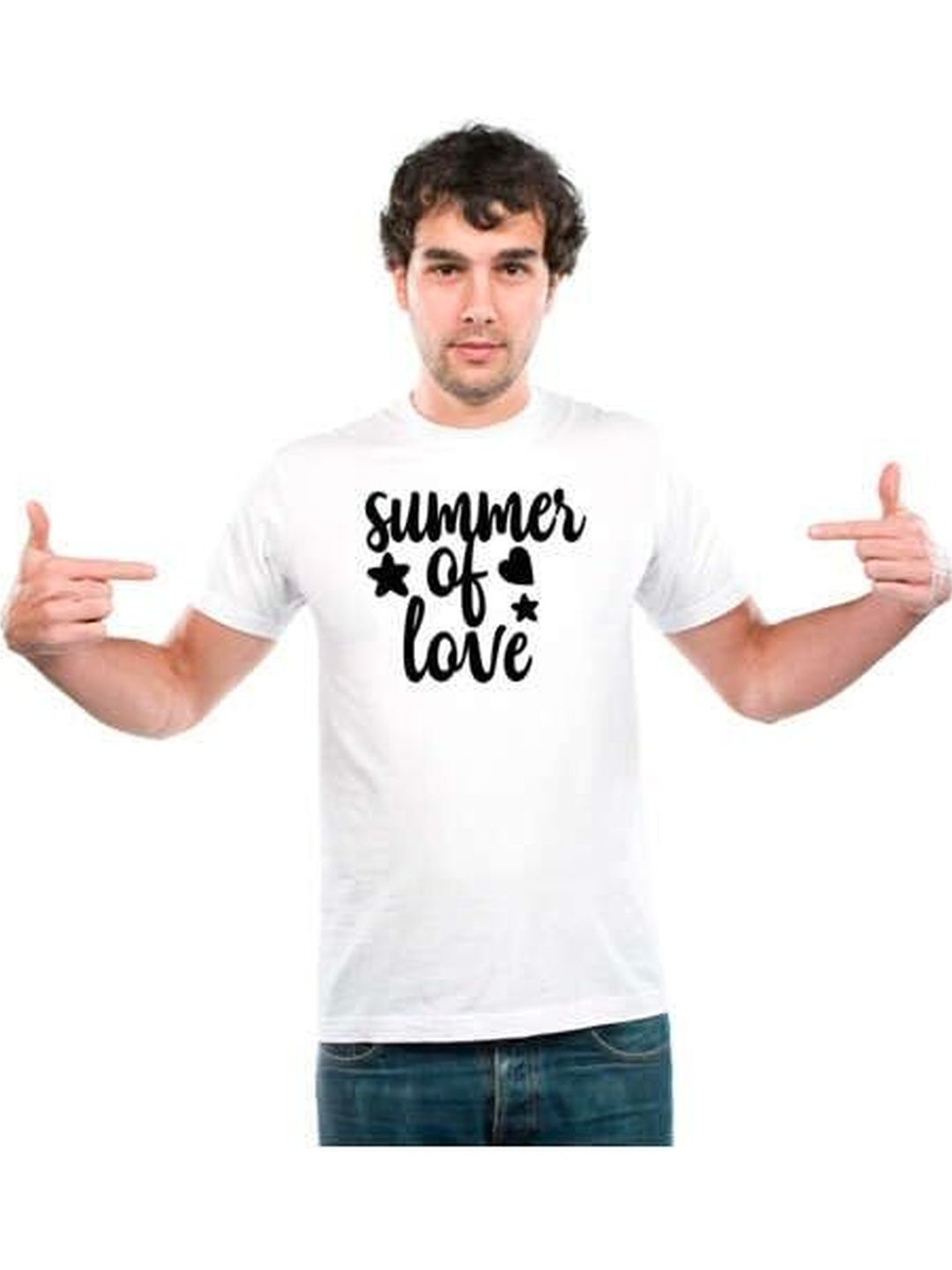 UDNAG Unisex Typography Printed T-shirt