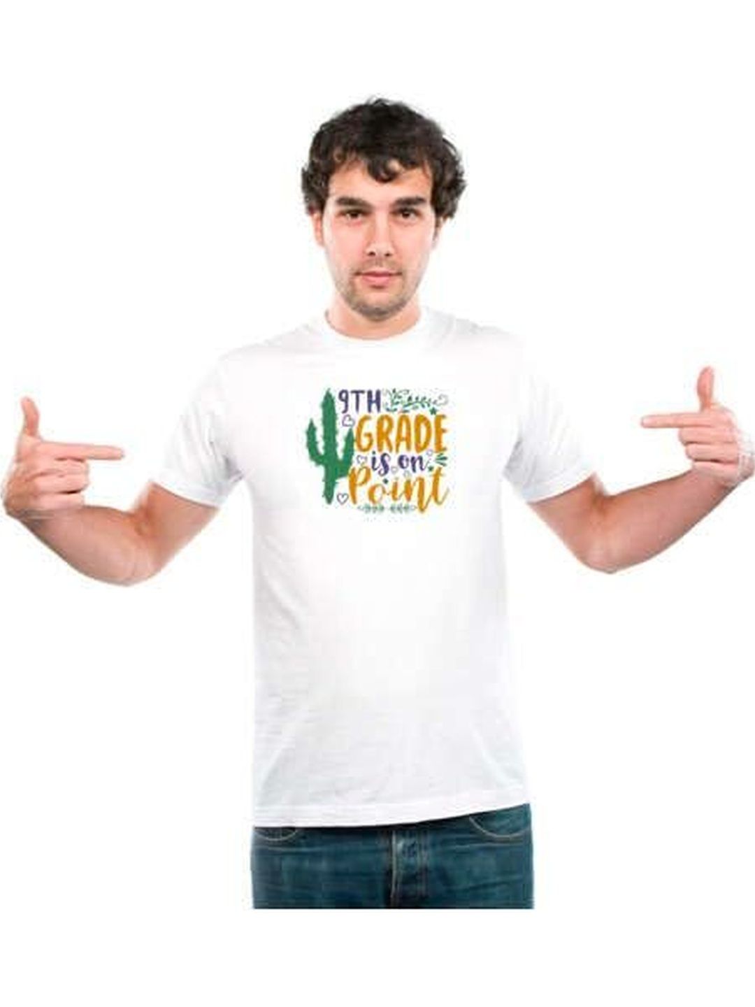 UDNAG Unisex Typography Printed T-shirt