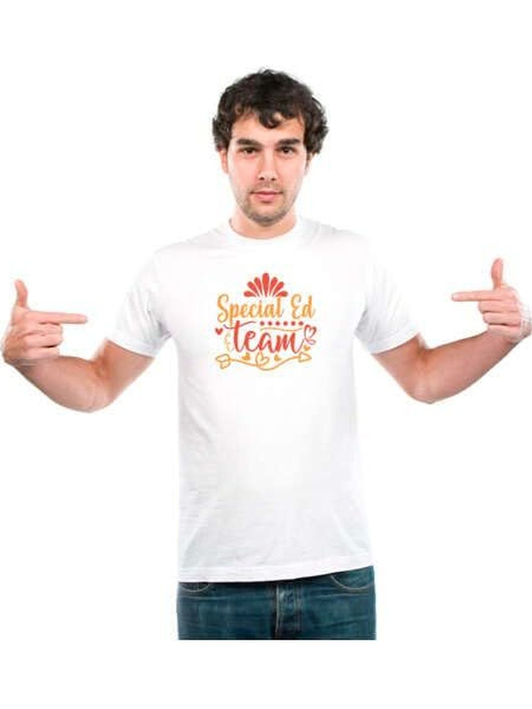 UDNAG Unisex Typography Printed T-shirt