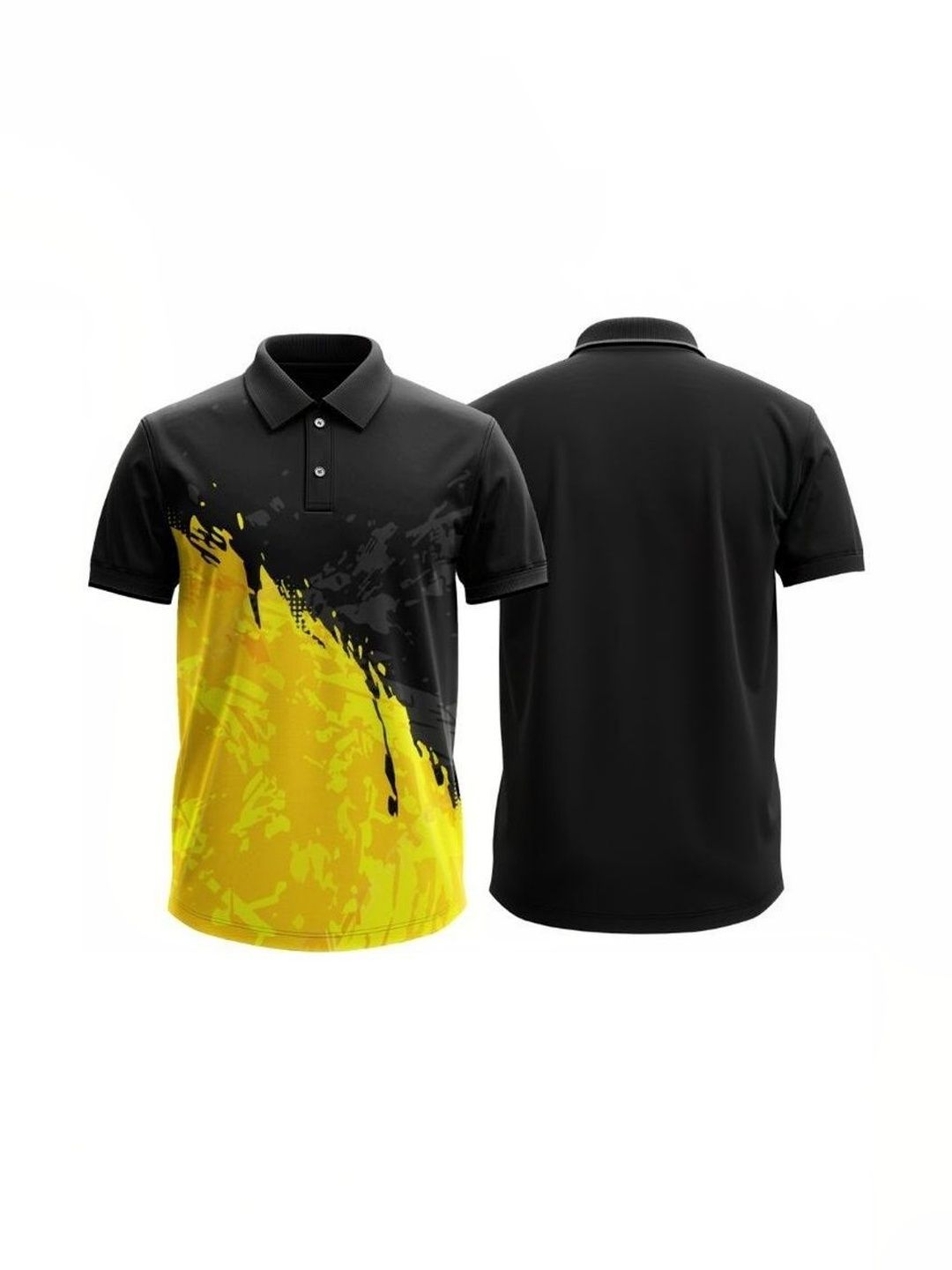 Lookswala Men Printed Polo Collar T-shirt