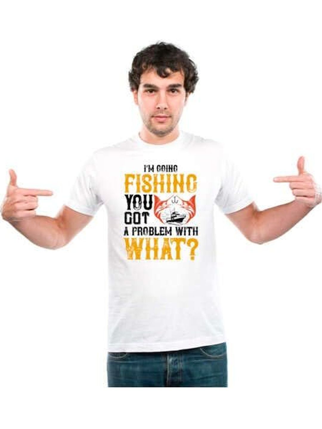 UDNAG Unisex Typography Printed Pockets T-shirt