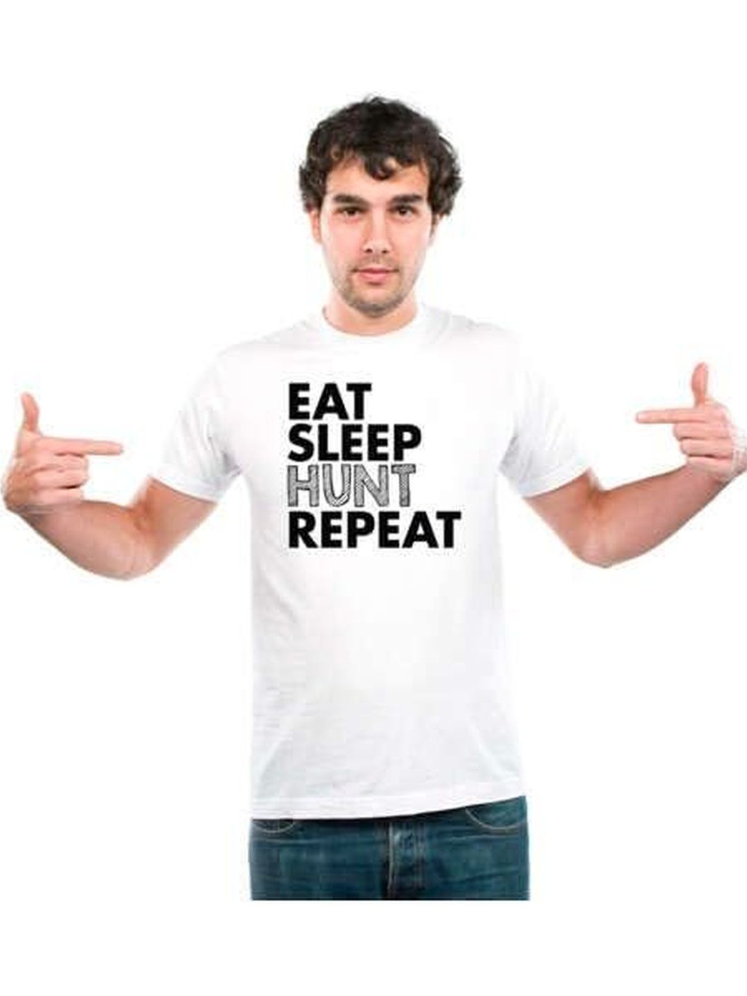UDNAG Unisex Typography Printed T-shirt