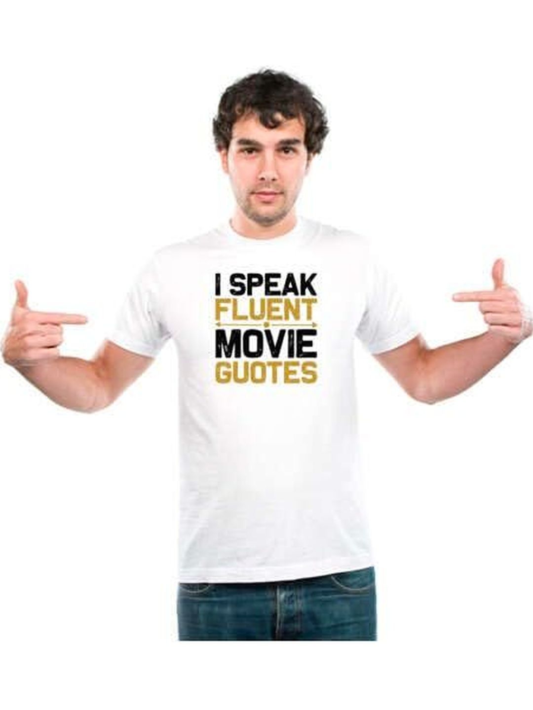 UDNAG Unisex Typography Printed T-shirt