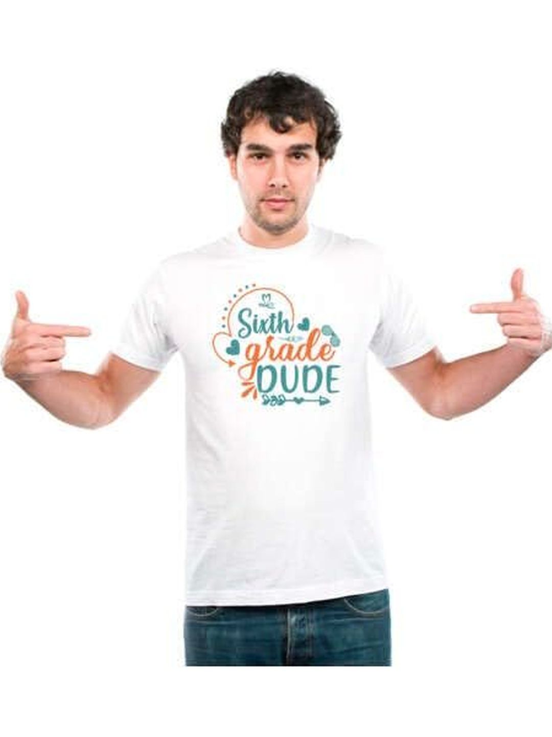 UDNAG Unisex Typography Printed T-shirt