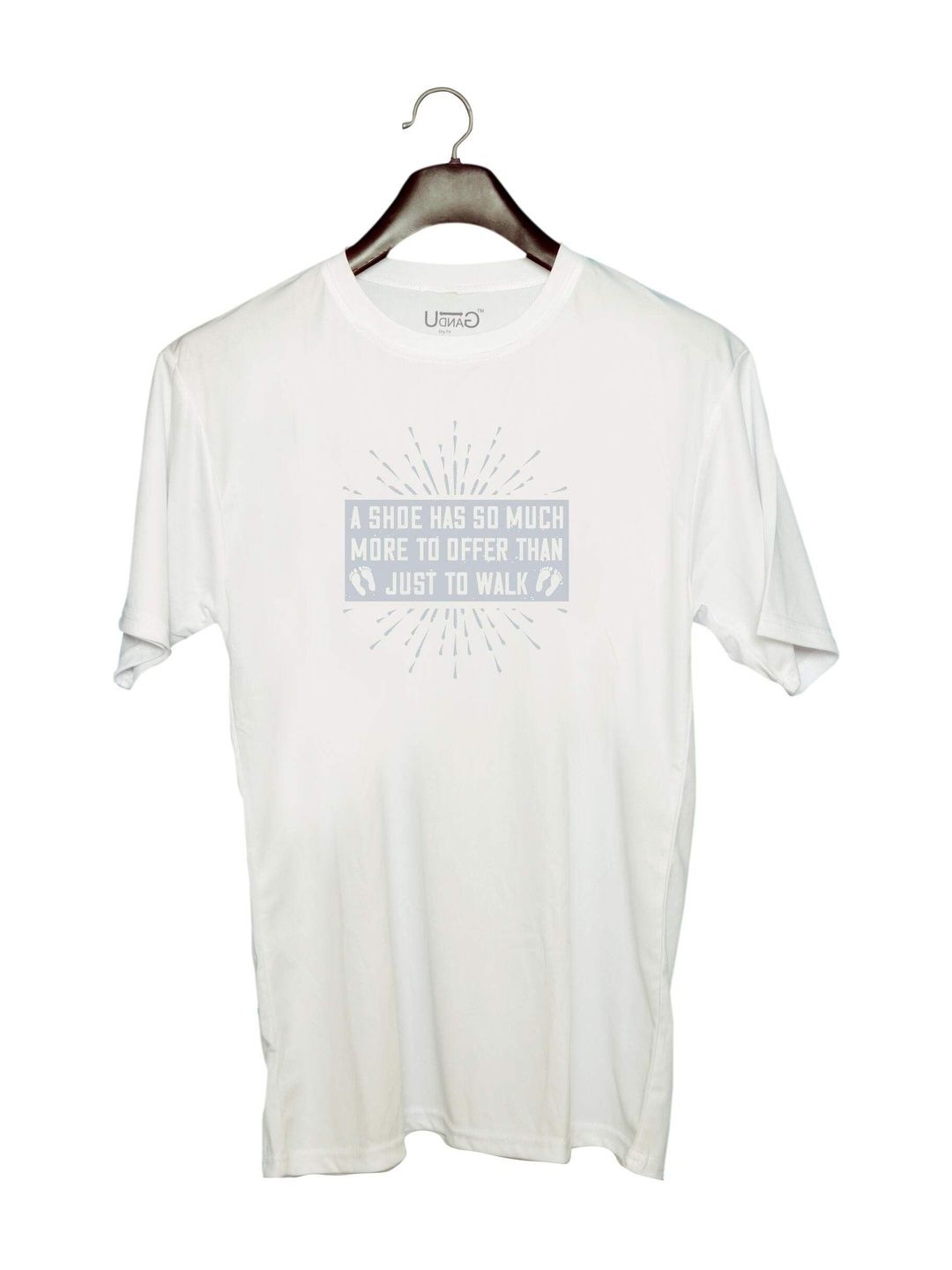 UDNAG Unisex Typography Printed T-shirt