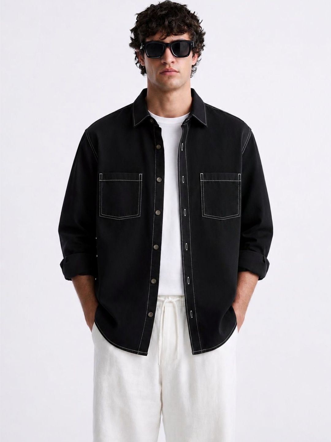 FOXEY Men Classic Casual Shirt