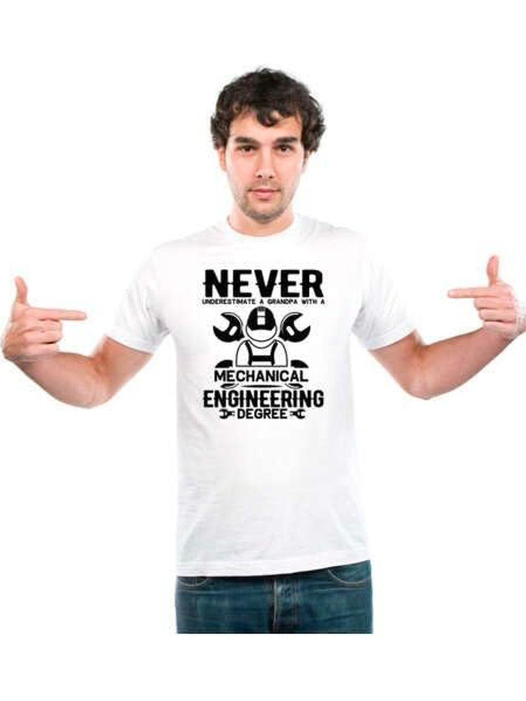 UDNAG Unisex Typography Printed T-shirt