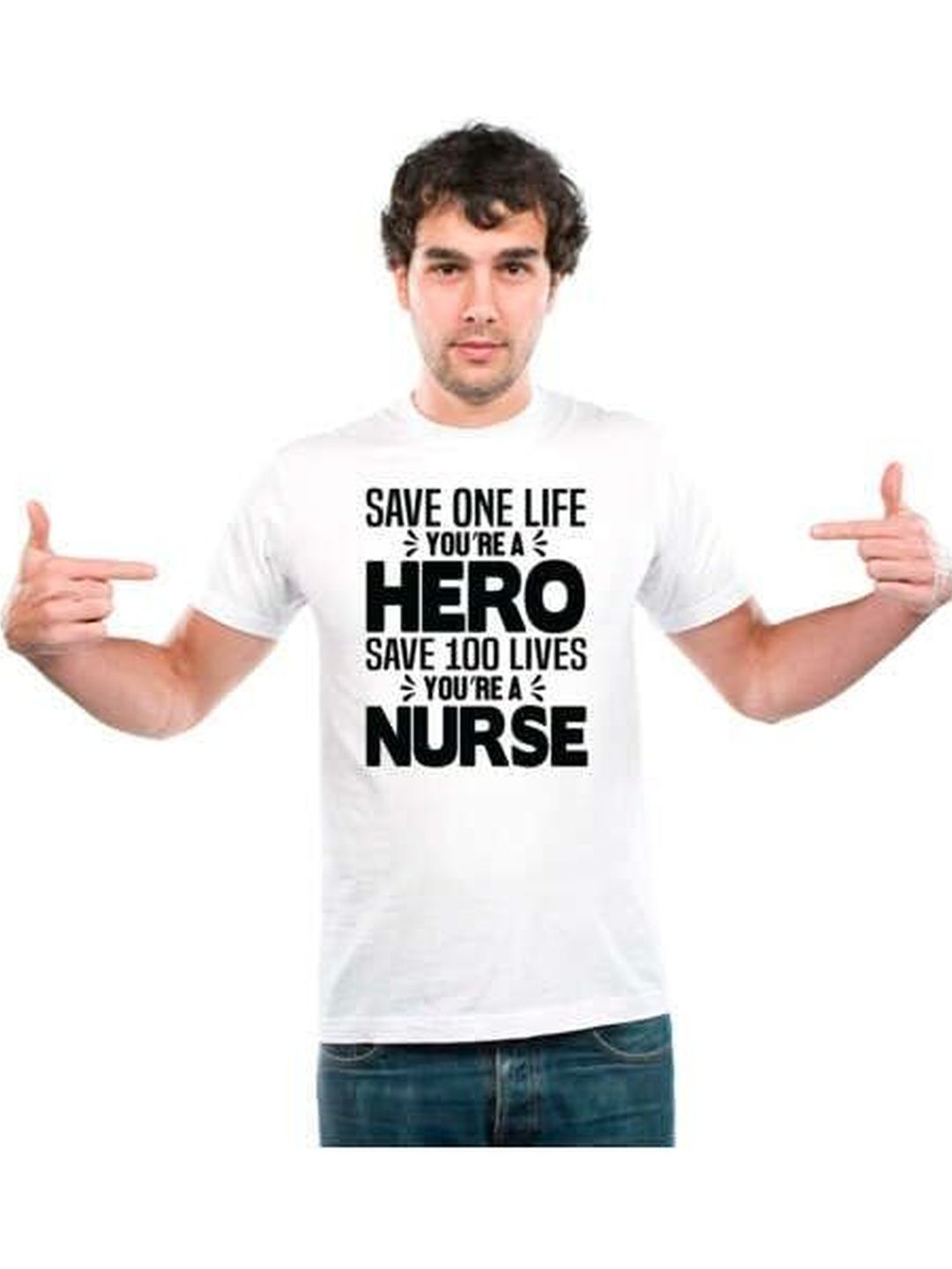 UDNAG Unisex Typography Printed T-shirt