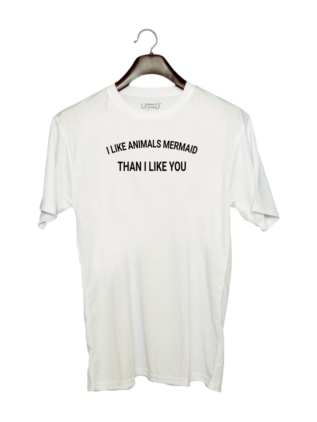 UDNAG Unisex Typography Printed T-shirt