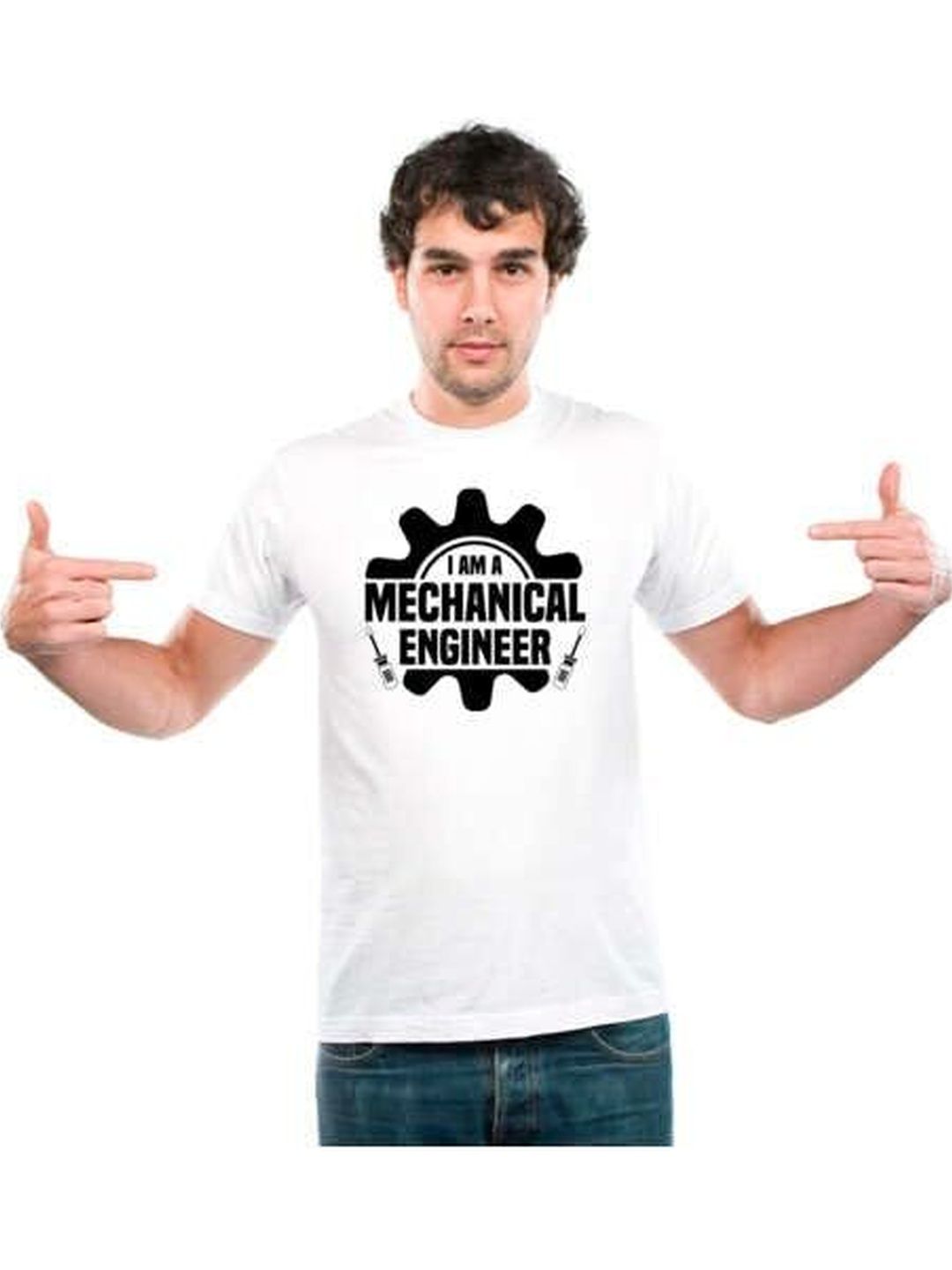UDNAG Unisex Typography Printed T-shirt