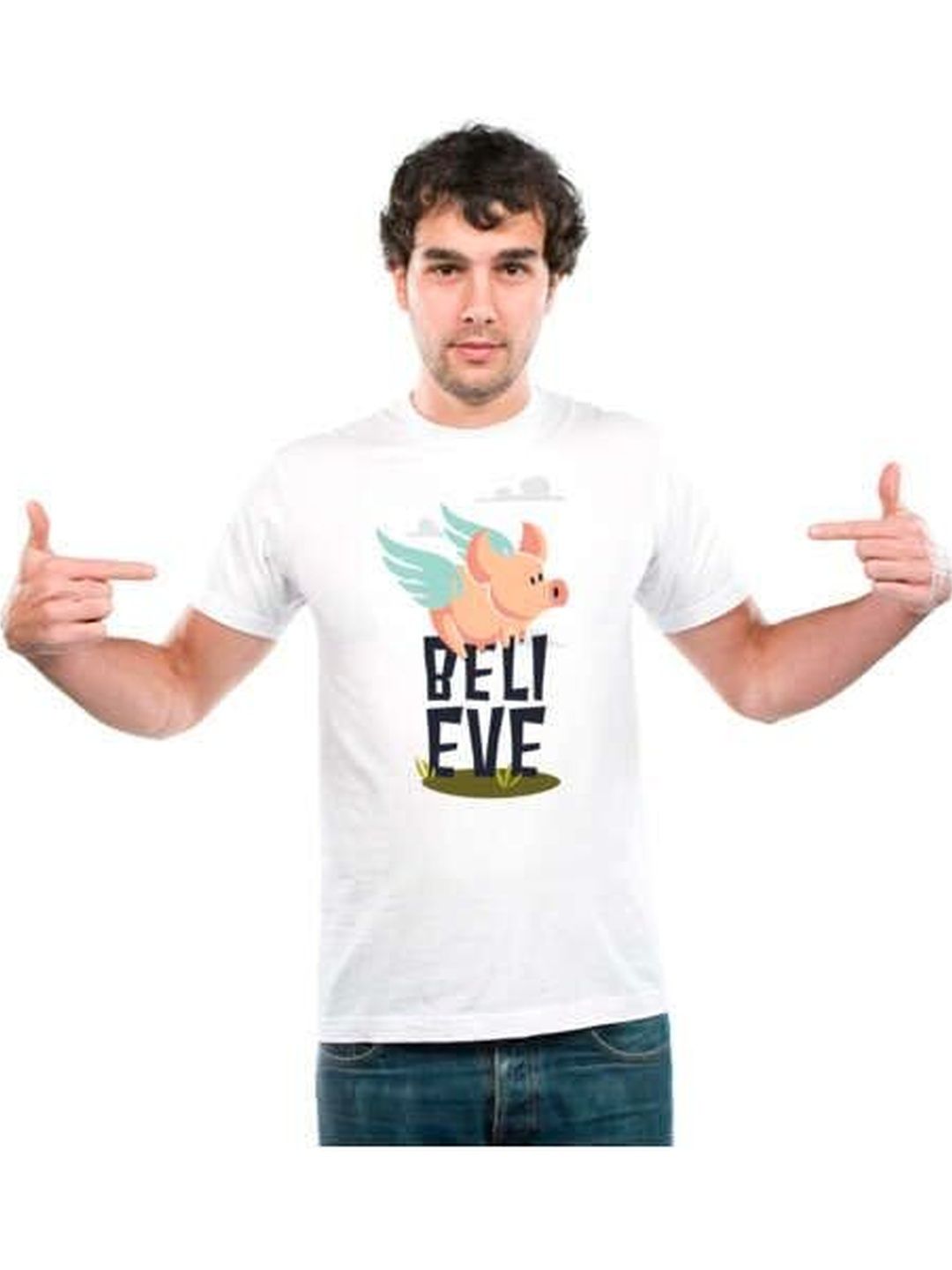 UDNAG Unisex Printed T-shirt