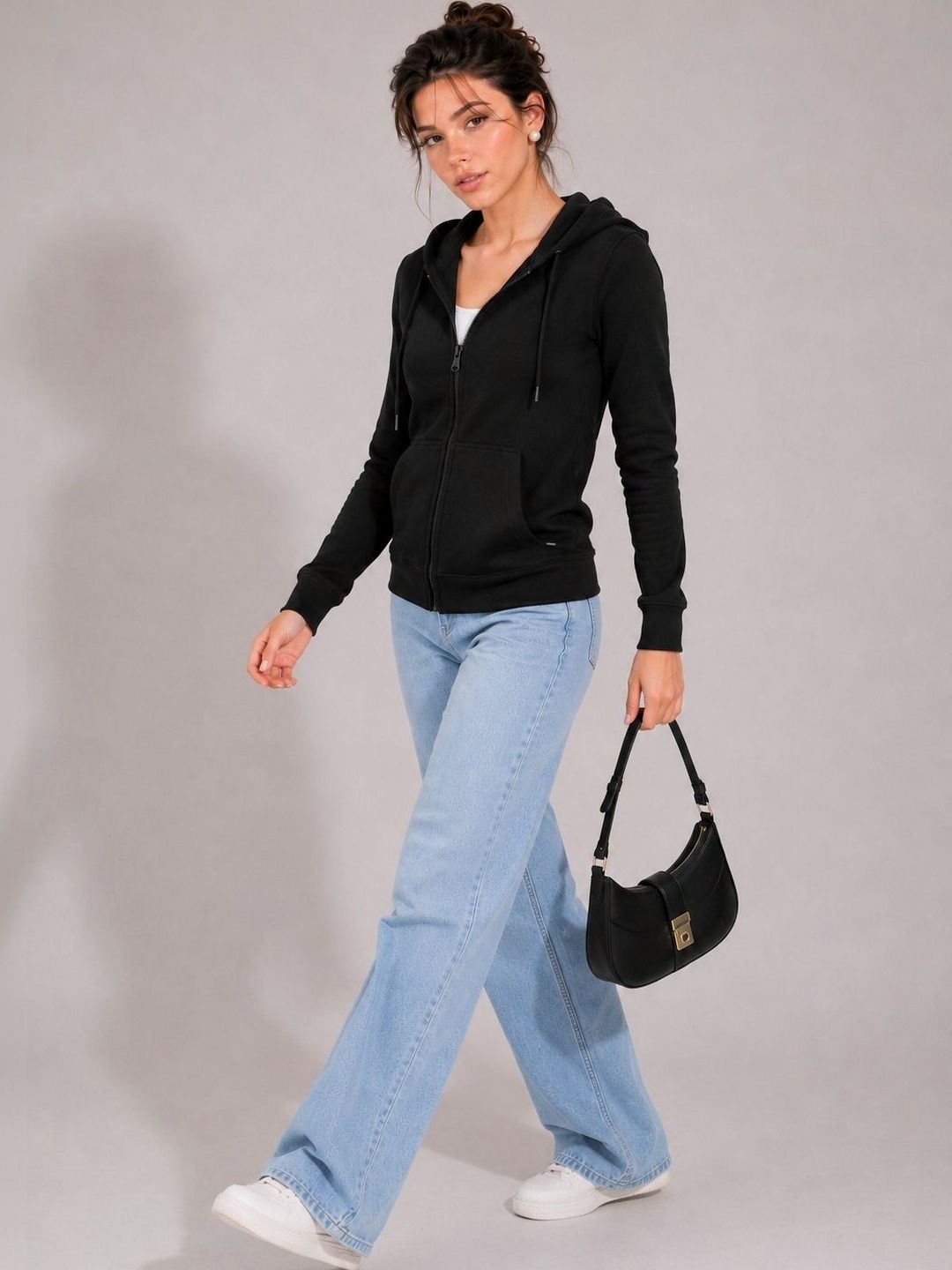 Roadster Women Hooded Sweatshirt