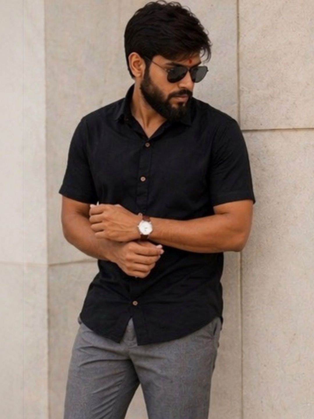 Anneca Men Relaxed Casual Shirt