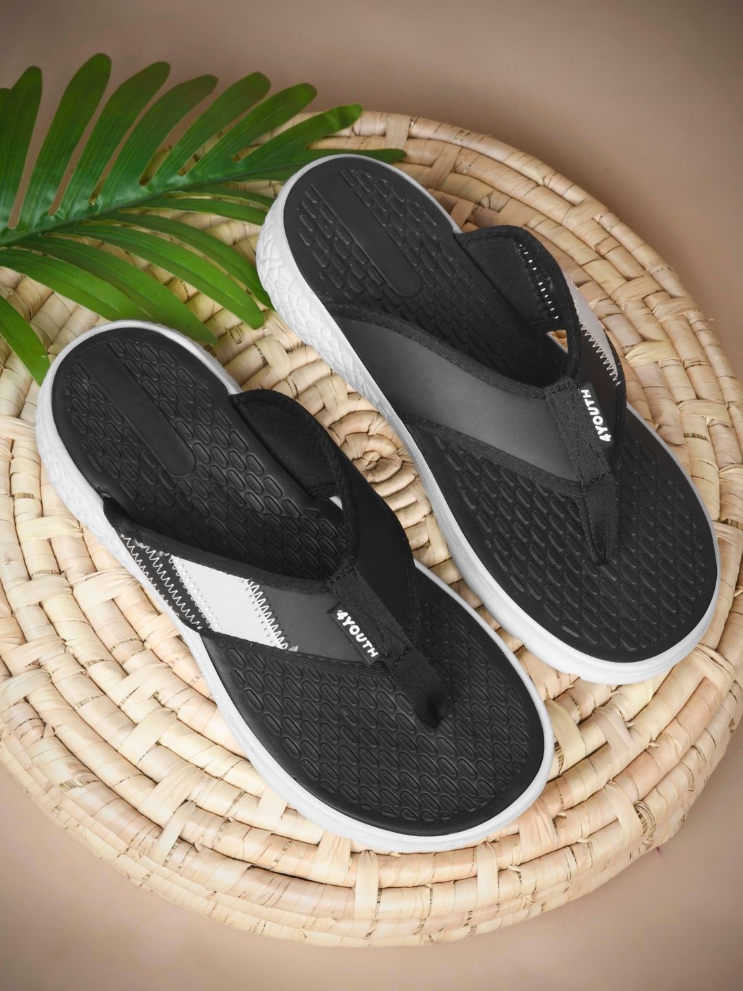 OXTRID OXTRID Men Colourblocked Thong Flip-Flops