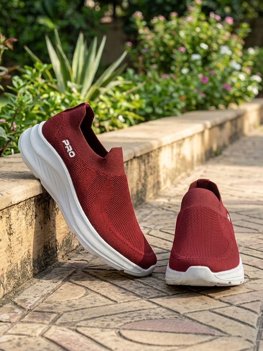 Khadims Men Textile Walking Non-Marking Shoes