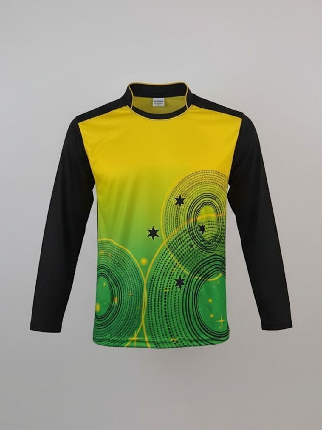 Lookswala Men Printed Mandarin Collar T-shirt
