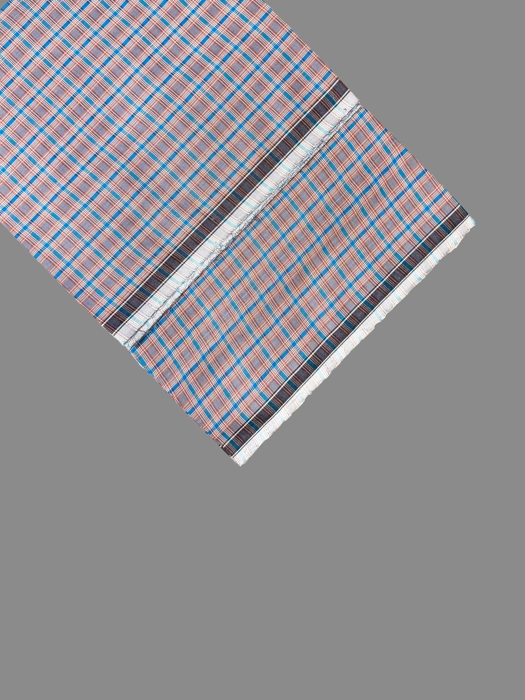 Sawariya handloom Men Checked Cotton Dhoti Dhotis