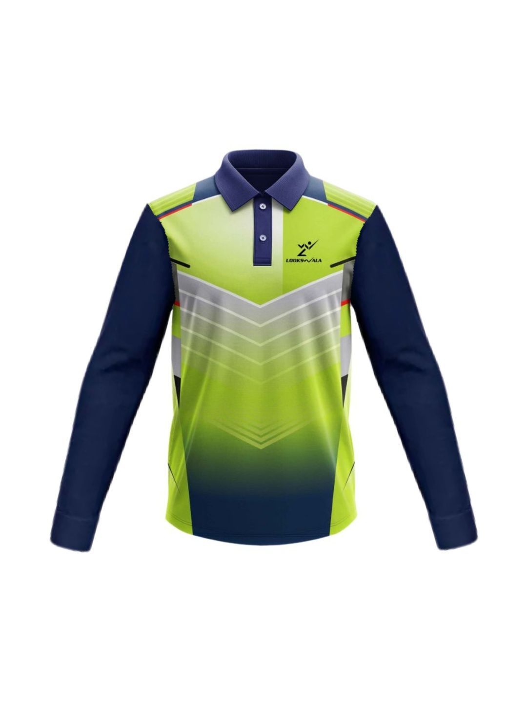 Lookswala Men Printed Polo Collar T-shirt
