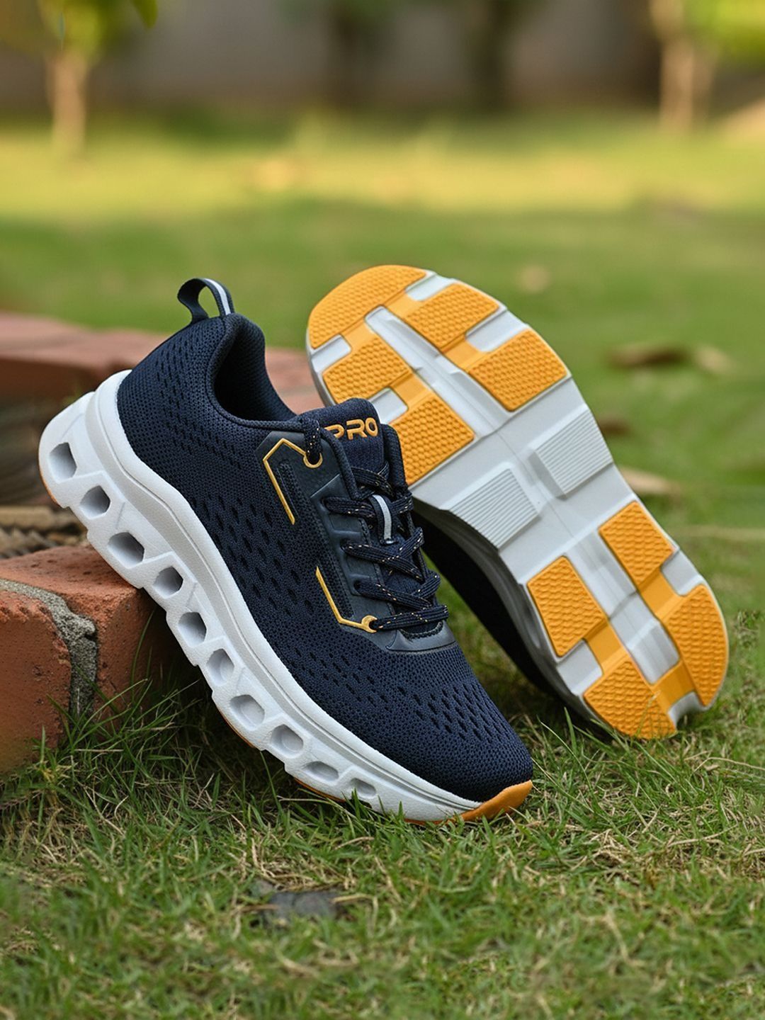 Khadims Men Textile Running Non-Marking Shoes