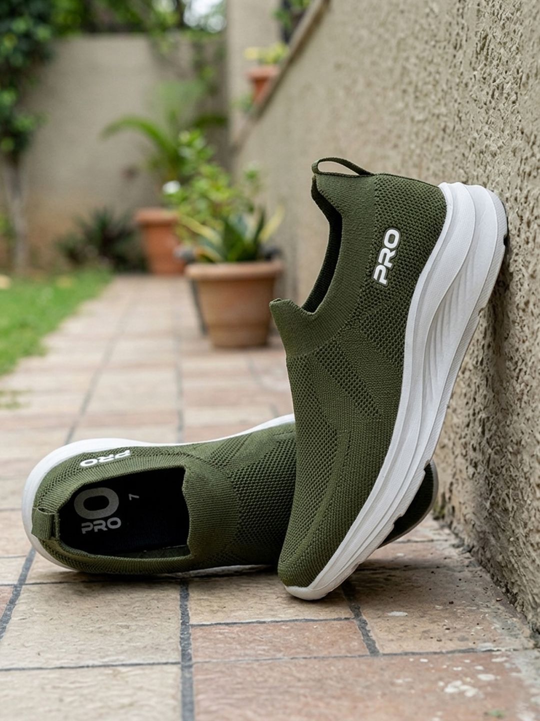 Khadims Men Textile Walking Non-Marking Shoes