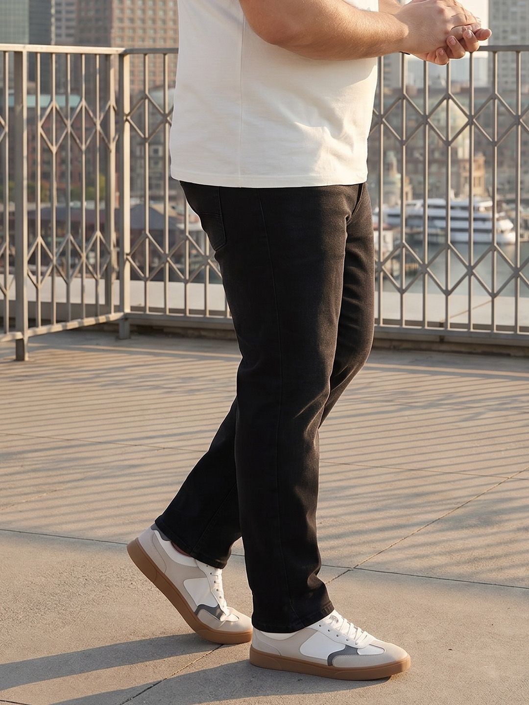 Sztori Men Plus Size Slim Fit Stretchable Jeans