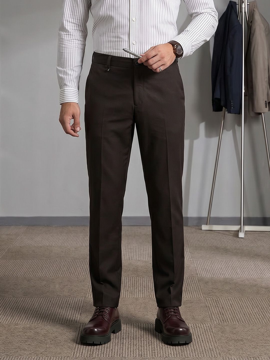 INVICTUS Men Formal Trousers