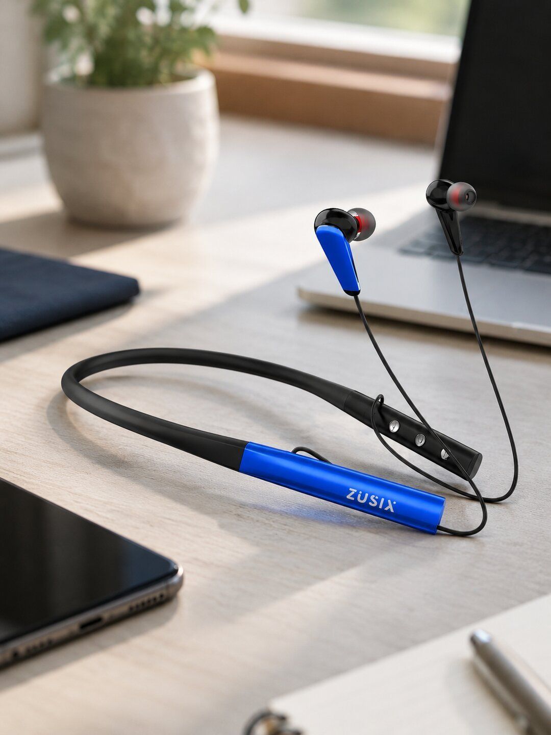 zusix Bravo 155 With Upto 48 Hrs Playtime Wireless Bluetooth 5.3 Headphones