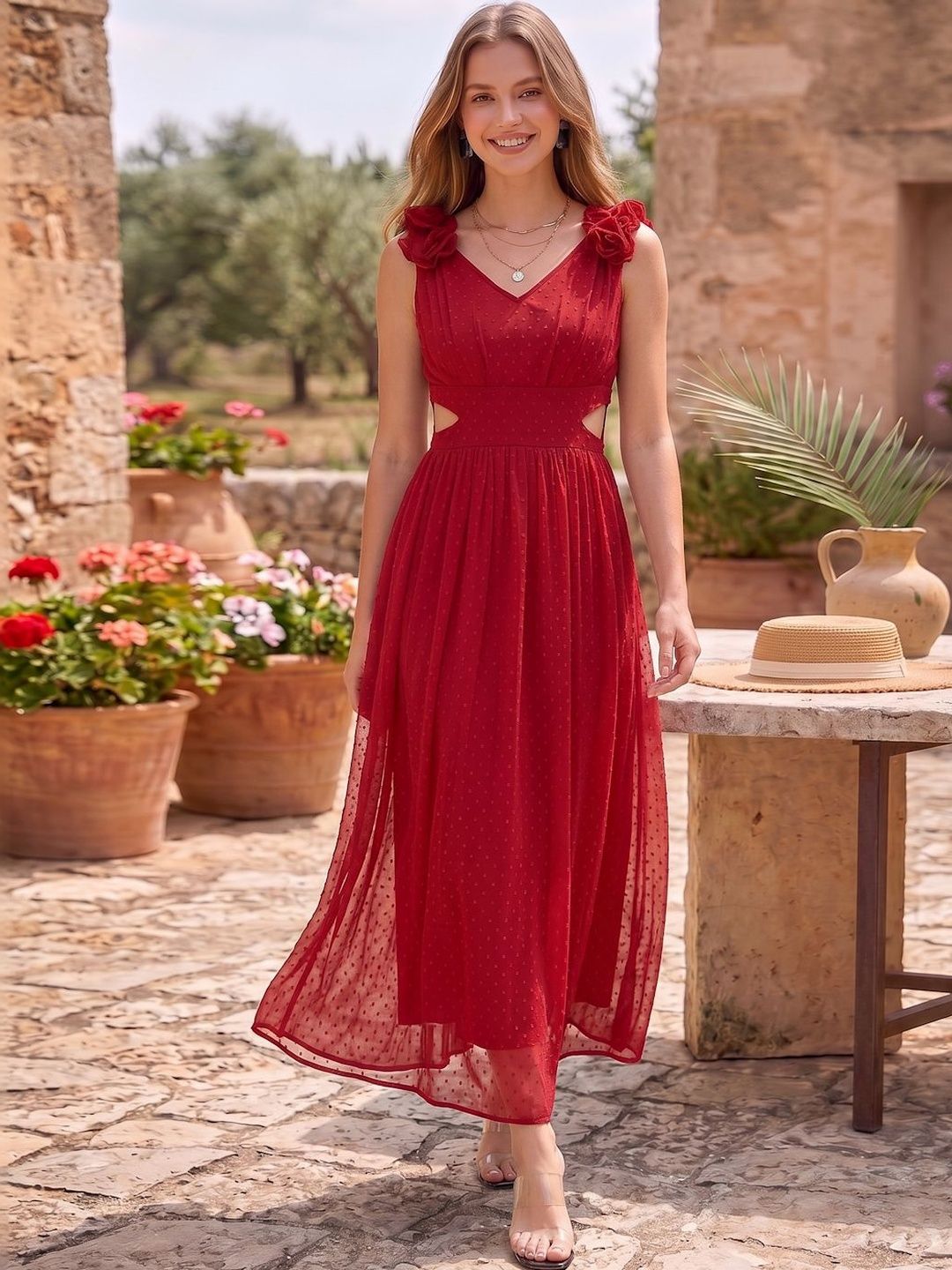 myntra red dress Red Dress - Buy Trendy Red Colour Dresses Online in India