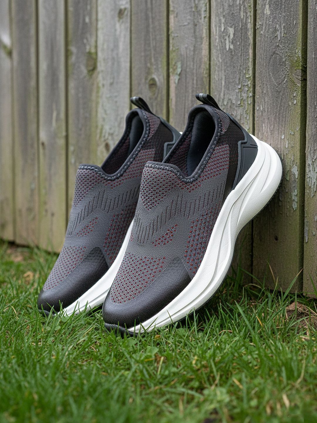 Khadims Men Textile Running Non-Marking Shoes