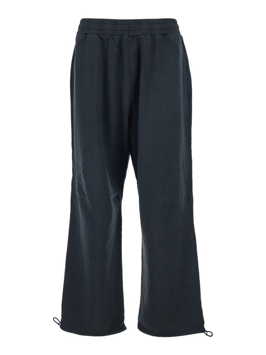 44 Label Group Black Elasticated Track Pants