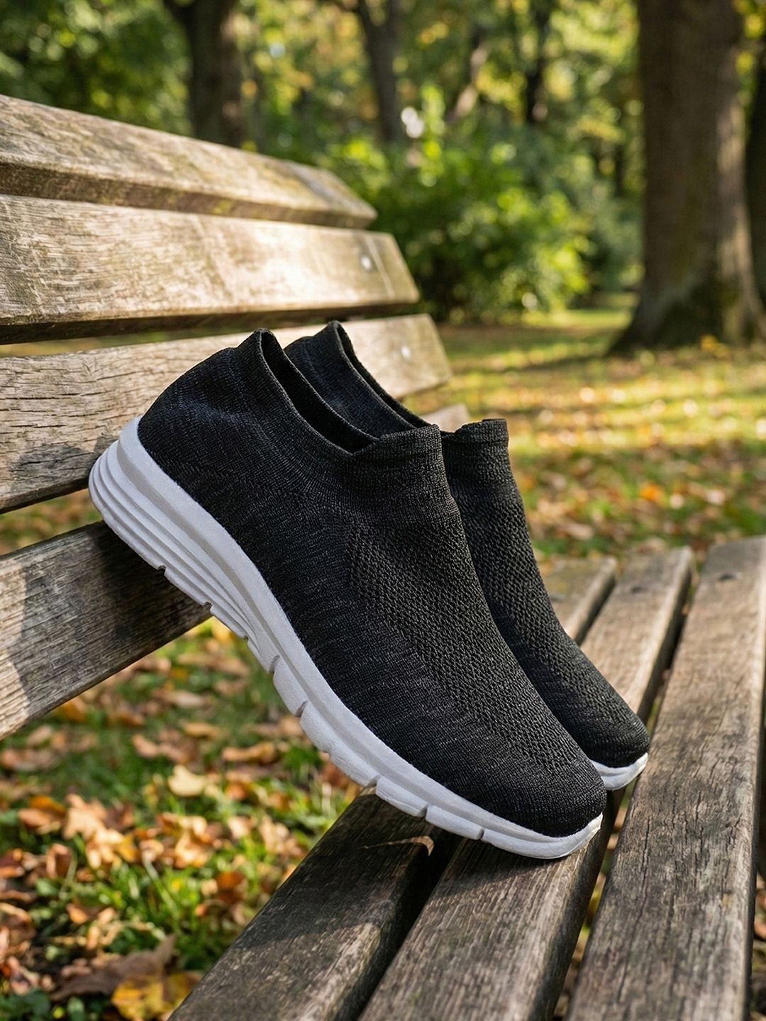 Khadims Men Black Training or Gym Shoes