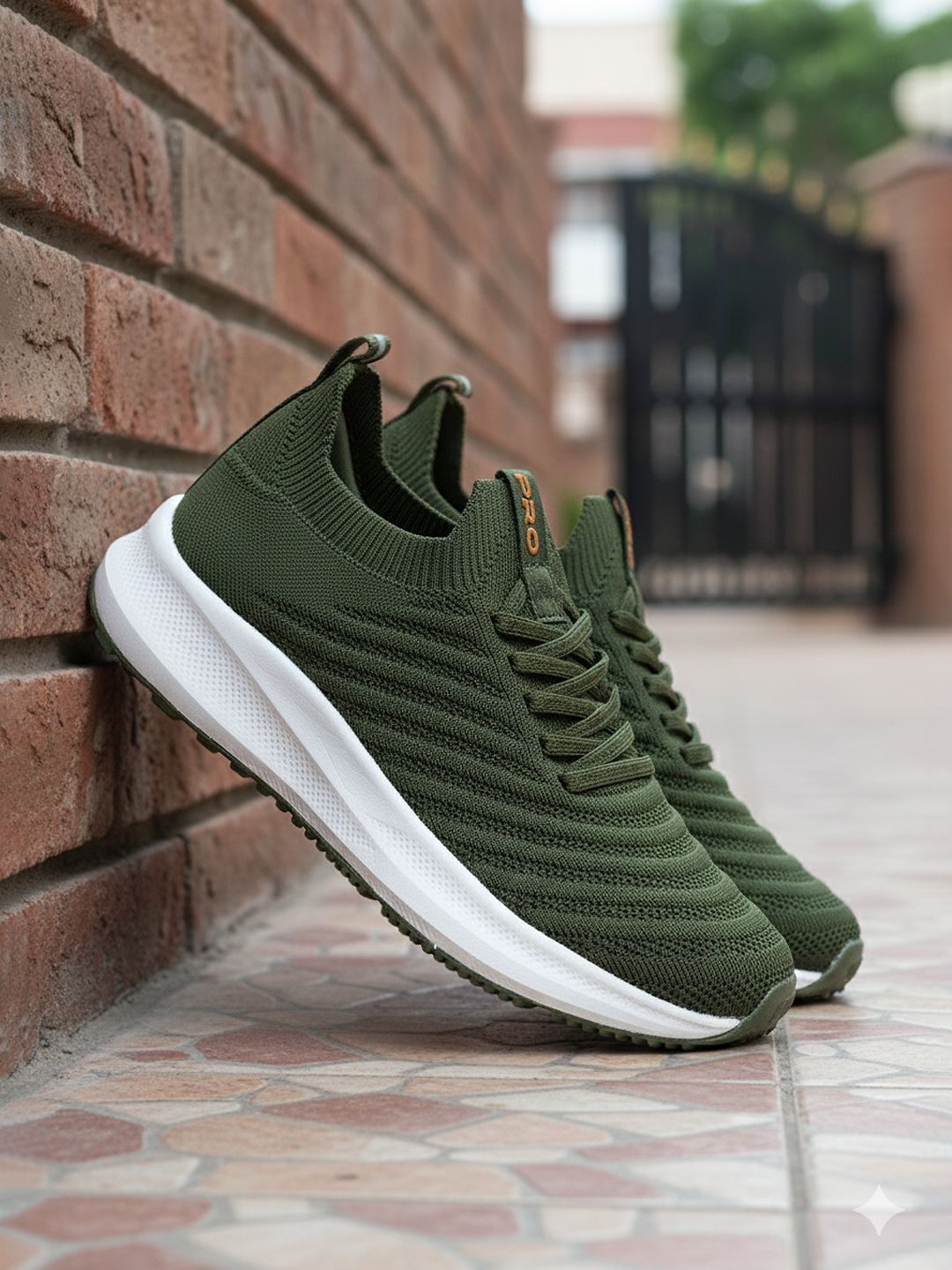 Khadims Men Textile Running Non-Marking Shoes