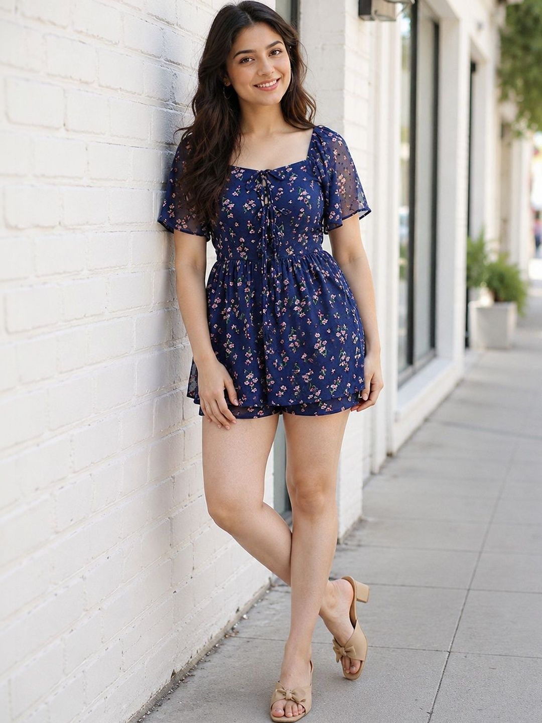 CORY EDGE Printed Jumpsuit