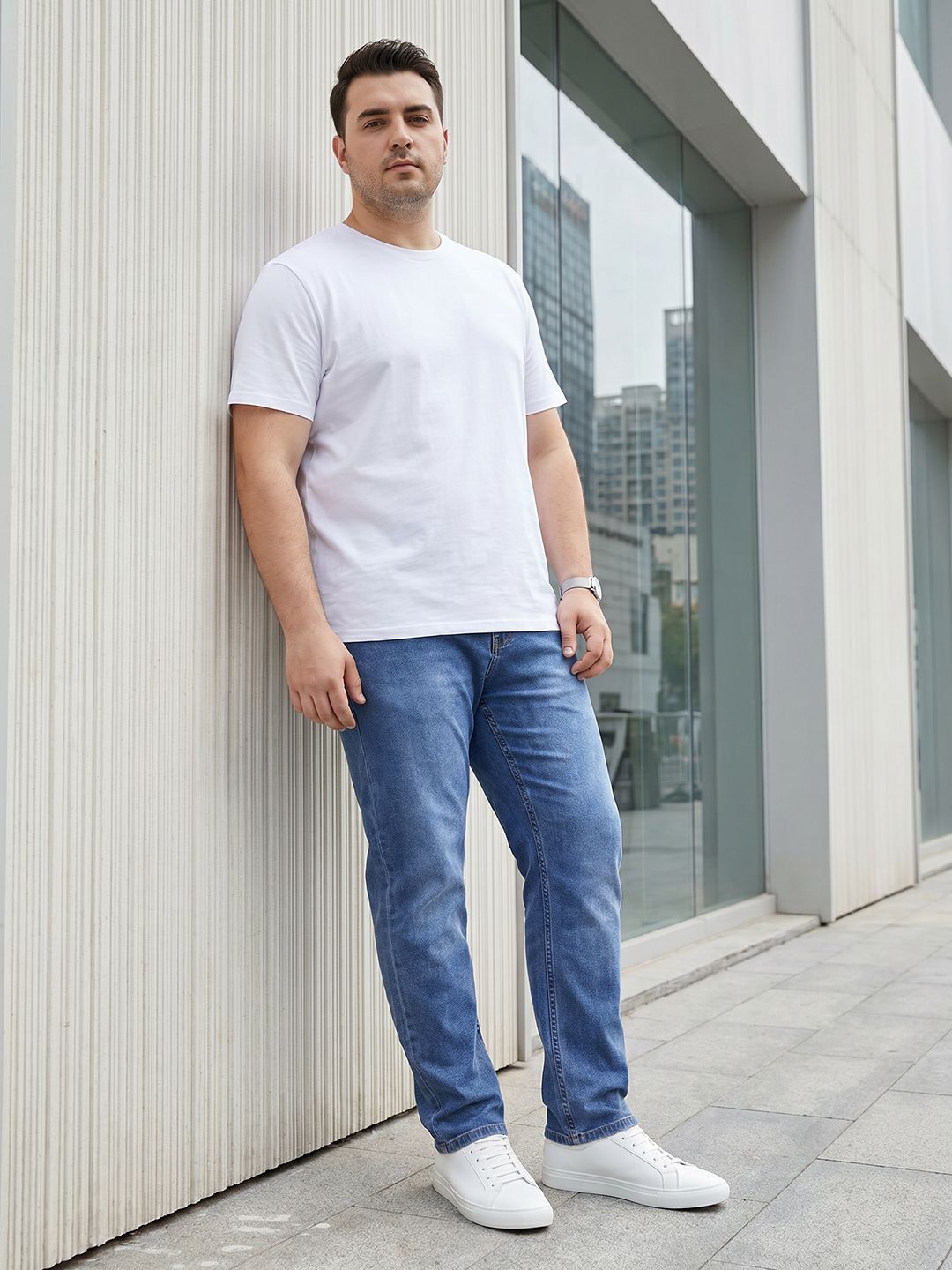 Sztori Men Plus Size Straight Fit Jeans