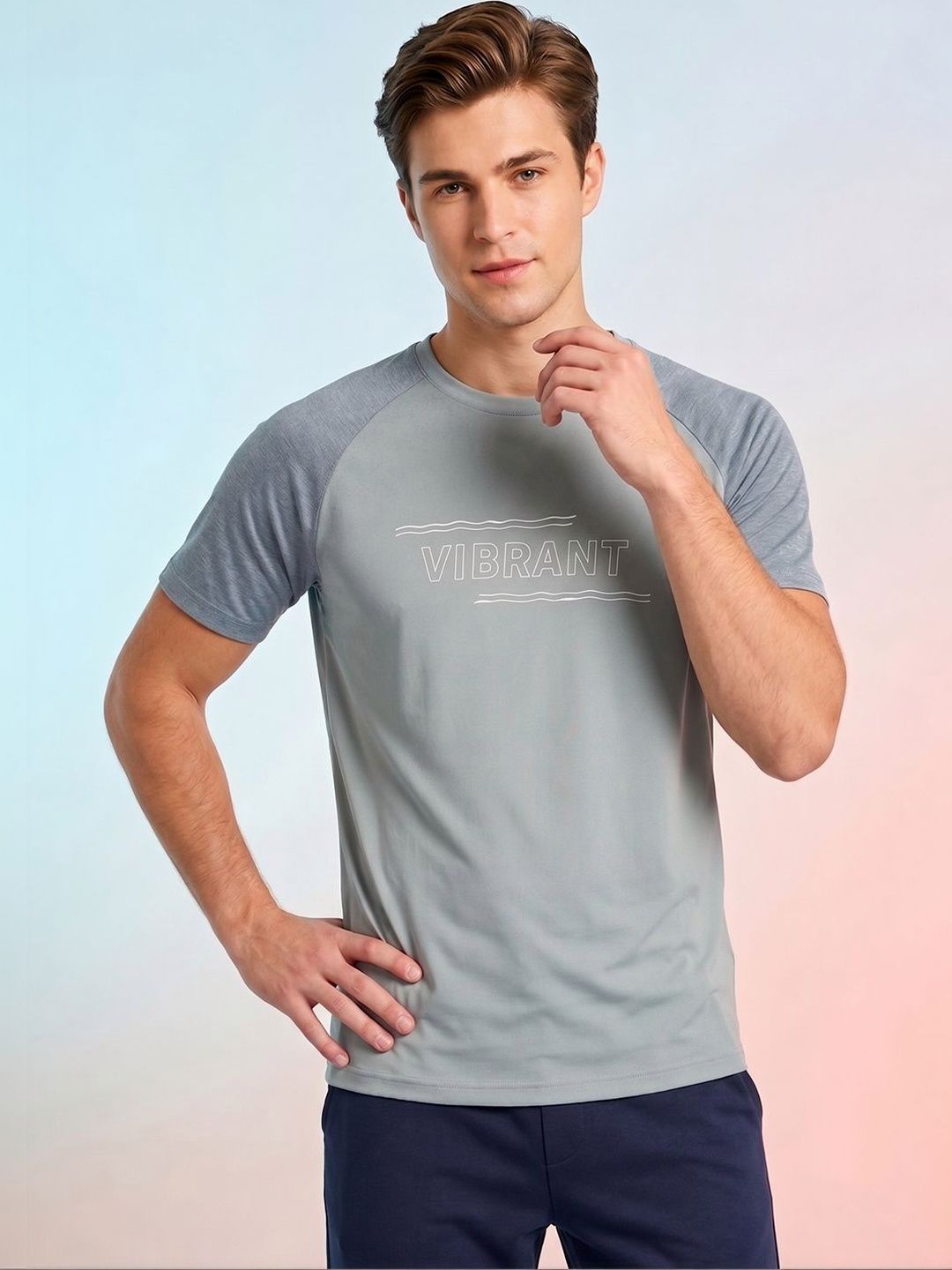 HRX by Hrithik Roshan Men Typography Printed T-shirt