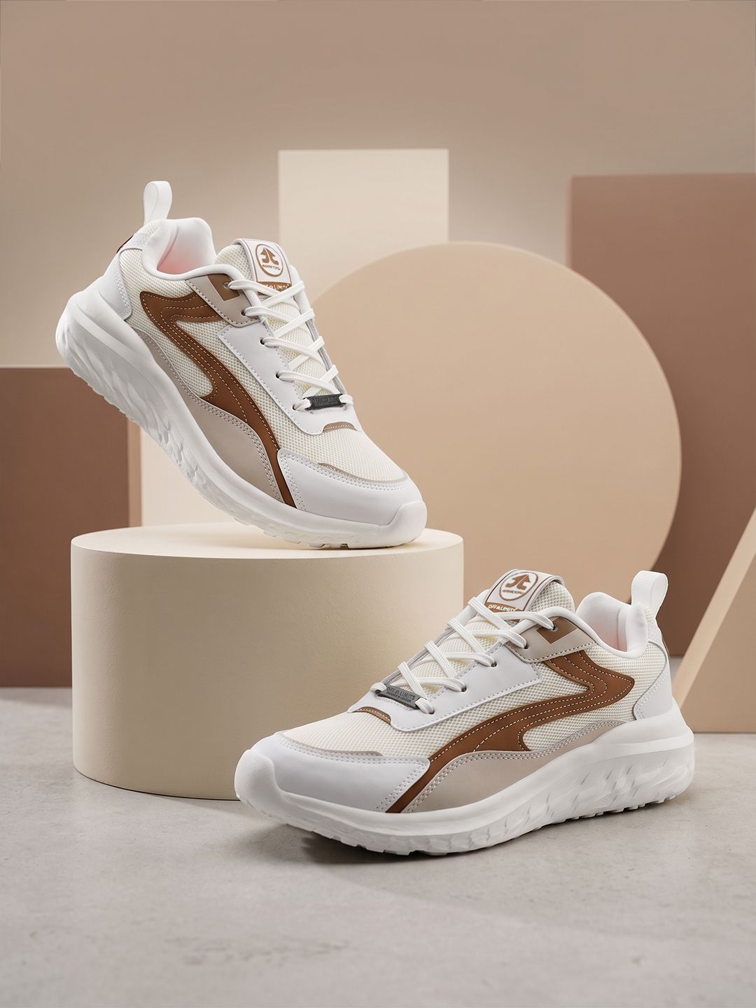 OFF LIMITS Hitch Tan Mesh Running Shoes